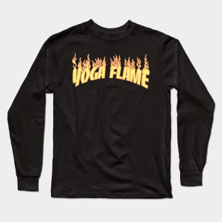 Yoga Flame Long Sleeve T-Shirt